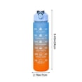 thumbnail image 3 of 750ML Water Bottles Big Water Bottle with Straw Travel Water Bottle with Time Marker Motivational Sports Water Bottle Waterbottles Clear Water Bottles Summer Essentials Gifts for Men Women, 3 of 7