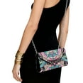 thumbnail image 4 of FOR U DESIGNS Paisley Boho Mandala Clutch Purses for Women Waterproof Evening Bag Multifunctional Crossbody Shoulder Bags for Wedding Cocktail Prom Party, 4 of 9