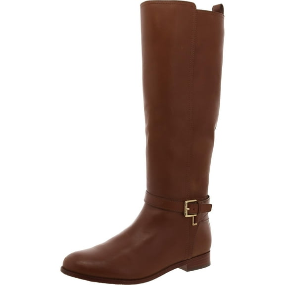 Lauren Ralph Lauren Womens Blayke Leather Tall Over-The-Knee Boots