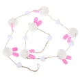 thumbnail image 4 of FOMIYES 1 Set Bunny Themed Porch Banner White Wool Felt Stage Decorations Home Decoration, 4 of 8