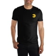 thumbnail image 1 of Pac-Man Logo Retro Videogame Icon Black T-Shirt, 1 of 4