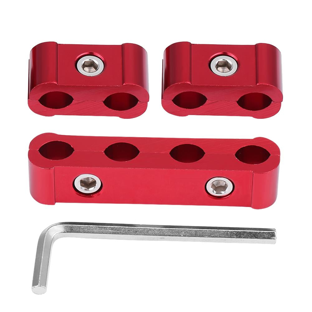 LYUMO 12 Pcs Aluminum Alloy Spark Plug Wire Separator 8mm 9mm 10mm