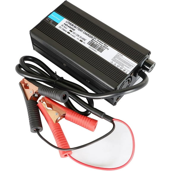 OTTULUR 20A 14.4V Smart Charger for Lithium Deep Cycle Rechargeable Batteries