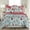 White, variant on Merry & Bright by Levtex Home - Gnome for the Holidays - Quilted Standard Sham - Christmas Gnomes - Red, Green and White - Reversible - Cotton/Poly