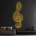 thumbnail image 2 of Handmadetneonsign Custom Sol Music Note Neon Sign, Personalized Sol Musical Note LED Light, 2 of 5