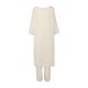 thumbnail image 4 of Top De Manga Larga + Pantalones Camisas de mujer + Pantalones de pierna ancha Casual Algodón Lino Dama Chándal 2 piezas Traje de ropa Kuymtek Caqui Xxl para Mujer, 4 of 9