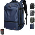 thumbnail image 1 of Ekon Vacuum Backpack, Ekon One Vacuum Back Pack Travel,Airseal Pro Backpack, Large Capacity Travel Back Pack(Blue + Vacuum Pump), 1 of 9