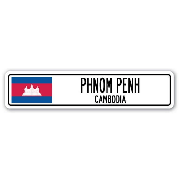 SignMission SSC-Phnom Penh Cam Street Sign - Phnom Penh, Cambodia