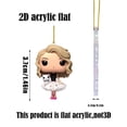 thumbnail image 5 of Calendario de Adviento navideño, caja ciega, juego de llavero con colgante acrílico Taylor, caja ciega, regalo para amantes de Swifty, 5 of 5