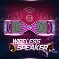 thumbnail image 5 of Hoverstar Flash Wheel Certified Hover board 6.5 In. Bluetooth Speaker with LED Light Self Balancing Wheel Electric Scooter , Chrome Pink, 5 of 7