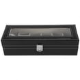 thumbnail image 2 of LHCER PU Leather Watch Box, Watch Case, For Jewelry Display For Watch Display, 2 of 8