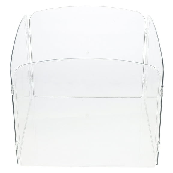 Luxshiny Acrylic Transparent Pet Enclosure Set for Small Animal House Outdoor Use