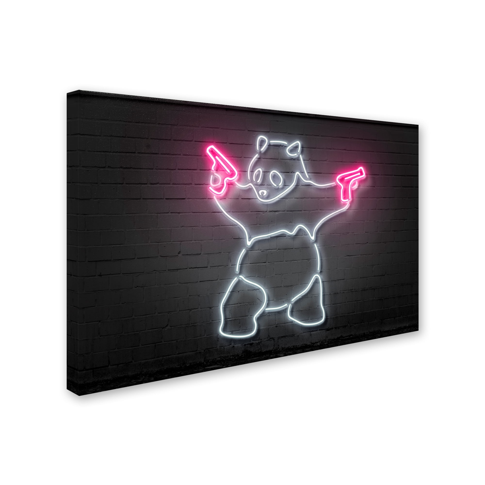 Trademark Fine Art 'Panda' Canvas Art by Octavian Mielu