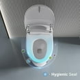 thumbnail image 4 of Horow Smart Toilet with Heated Seat, Automatic Power Flush Tankless,Ceramic One Piece Toilets no bidet, 4 of 13