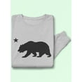thumbnail image 3 of Star Bear Sweatshirt Men -GoatDeals Designs, Male x-Large, 3 of 4