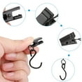 thumbnail image 6 of 50Pcs/set Multipurpose Light Hangers Metal Clips for Curtains Camping Picture Party String Lights Curtain Hangers Clip, 6 of 14
