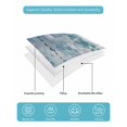 thumbnail image 5 of Green Botanical Twin XL Size Down Alternative Comforter,Lightweight Comforter Quilt Bedding Set with Pillow Shams Watercolor Spring Floral Oil Painting Elegant Bed Comforter Duvet Insert 68"x98", 5 of 7