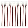 thumbnail image 1 of Uxcell Paquete de 10 Conectores de Tira de Luz LED de 2 Pines de 8mm para Tiras de Luz LED de Color Único COB 2835 3528 [Rojo Negro], 1 of 6
