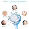 thumbnail image 5 of 8pcs Face Brush For Cleansing And Exfoliating - Facial Cleaning Brush With Cap, 5 of 5