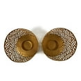 thumbnail image 2 of Classy R Us LLC VIBHSA Votive Candle Holders Set of 2 (Golden), 2 of 3