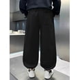 thumbnail image 6 of KAOOCXU Boy Girl New Trousers Printing Medium And Large Age Child Casual Sweatpants Wide Leg Pants For Running Workout Activewear, 6 of 7