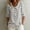 White, variant on Womens Summer Tops Business Lapel Polka Dot Button Down Long Sleeve Satin Blouse Shirts for Women Blue XL