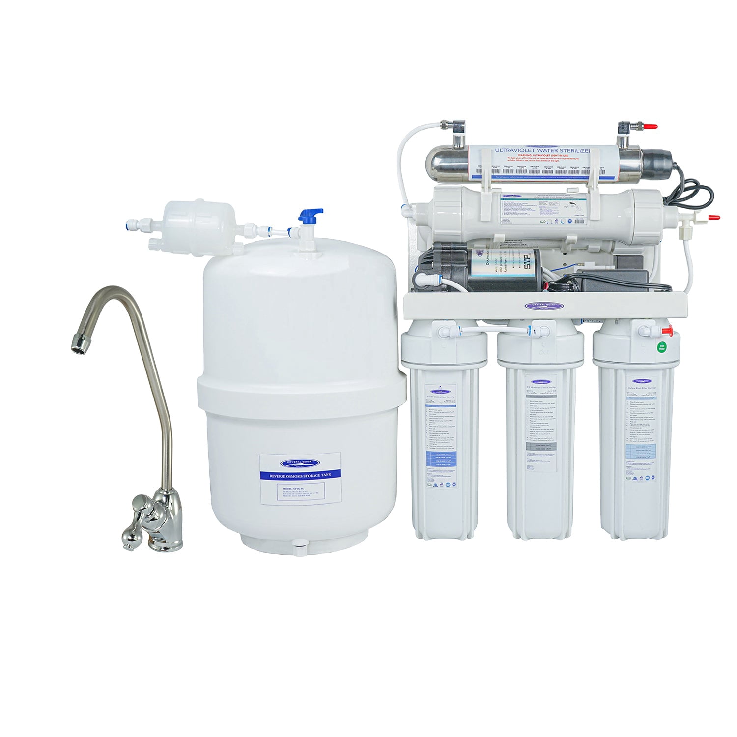 Thunder Ultrafiltration/Reverse Osmosis Under Sink Water Filter | 3000CP | 13 Stages of Filtration
