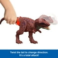 thumbnail image 5 of Jurassic World Rebirth Wild Roar Aucasaurus Dinosaur Toy, Tail Controlled Attack Chomp & Sound, 5 of 8