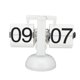 thumbnail image 3 of Reloj con tapa, gran número, funciona con pilas, de acero inoxidable 304, de mesa, retro, para oficina en casa, 24 horas, todo blanco, 3 of 5