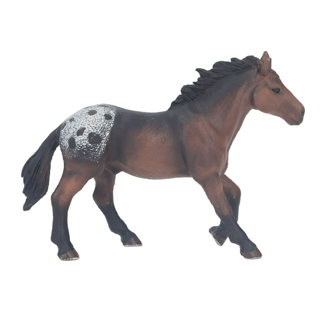 Figuras de caballos de simulación educativas realistas, figuras de animales de caballo realistas y vívidas, juguete para niños pequeños, regalo