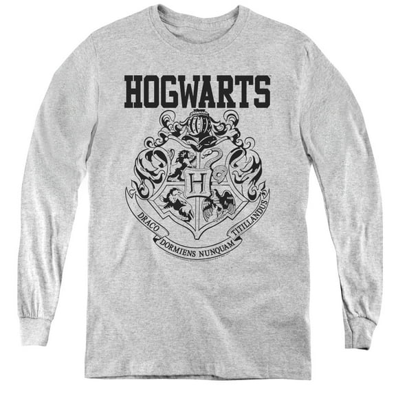 Harry Potter - Hogwarts Athletic - Youth Long Sleeve Shirt - Large