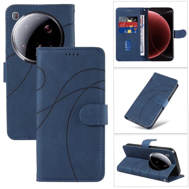 Flip Case For FOXDOCK Xiaomi 15 Ultra Card Slots and Kickstand Function Skin Feel Leather