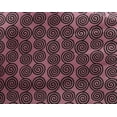thumbnail image 4 of oneOone Georgette Viscose Fabric Spiral Block Print Fabric BTY 42 Inch Wide, 4 of 4