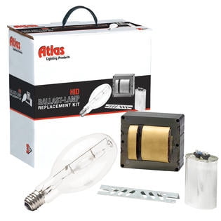 - Atlas Lighting - MH400-0074MOG - 400 Watt Metal Halide Quad Tap - Ballast Kit With Lamp