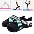 thumbnail image 3 of Antideslizante mujeres hombres zapatos de Yoga de entrenamiento de calcetines de agarre para ejercicio de danza Macarena Calcetines de entrenamiento de baile, 3 of 7