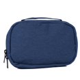 thumbnail image 2 of Neceser colgante impermeable portátil Kit organizador de cosméticos para viajes al aire libre (azul oscuro), 2 of 5