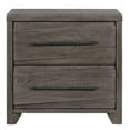 thumbnail image 1 of Modus Hearst 2 Tiroirs en Bois Massif Table de Chevet en Sahara Tan, 1 of 4