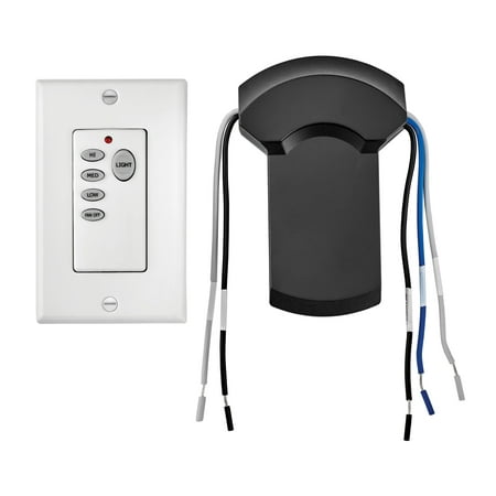 

Hinkley Lighting 980017F-013L 5 Wide Single Gang 3 Speed Indoor/Outdoor Ceiling Fan Wall
