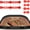 2 pcs A, variant on Air Fryer Magnet Silicone Buckle for Holding Down Air Fryer Parchment Paper, Magnets For Parchment Paper, Lock Disposable Liners Safely & Prevent Paper To Burn (2 pcs A)