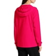 thumbnail image 5 of GILIGEGE Women's UPF 50+ Sun Protection Jacket Hooded Cooling Shirt Long sleeve zip-up hoodie breathable fabric Athletic Windbreaker Jacket for Women with Pocket Hiking Running Outdoor Hot Pink XL, 5 of 6