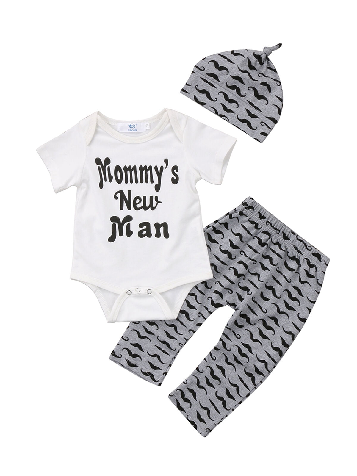 mommy's new man newborn outfit