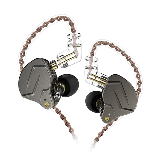 DQrwqpou Internos Con Monitor Oído ZSN Pro HIFI Bass Earbuds (gris Sin Micrófono)