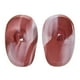 thumbnail image 2 of 2 unidades de protectores de silicona para los oídos, tapones para los oídos de peluquería, orejeras para teñir el cabello Marrón, 2 of 8