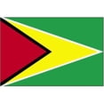 thumbnail image 1 of Drapeau Nyl-Glo Guyana 5 Pi. X 8 Pi., 1 of 1