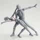 thumbnail image 2 of Figura de acción articulada Chan de 14cm para hombre y mujer, modelo de juguete para dibujar, maniquí 001 QYM unisex, 2 of 2