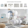 thumbnail image 6 of Ashley Furniture Robbinsdale 6-Drawer Wood Dresser in Antiqued White, 6 of 10