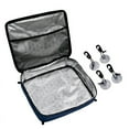 thumbnail image 4 of Outdoor Camping Ice Pack Bag Beach Mesh tote with Detachable Cooler Bag Packing Organizer Picnic Drink Carrier Thermal Bag, 4 of 5