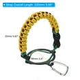 thumbnail image 2 of Uxcell Water Bottle Holder, Paracord Handle Lanyard Strap Carrier Yellow, 2 of 6