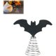 thumbnail image 1 of wonima02 Halloween Bat Miniature for Desktop Decor, Spooky Ornaments Halloween Tree Topper, Bat Ornament Mini Ornaments for Party (3D Style), 1 of 1