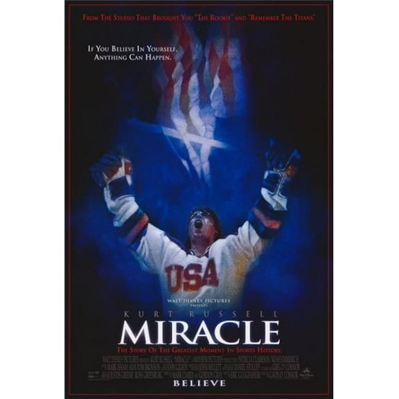 Pop Culture Graphics MOVAF2163 Miracle Movie Poster Print, 27 x 40